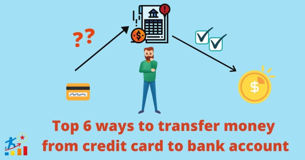 top ways to transfer funds from credit card to bank account online